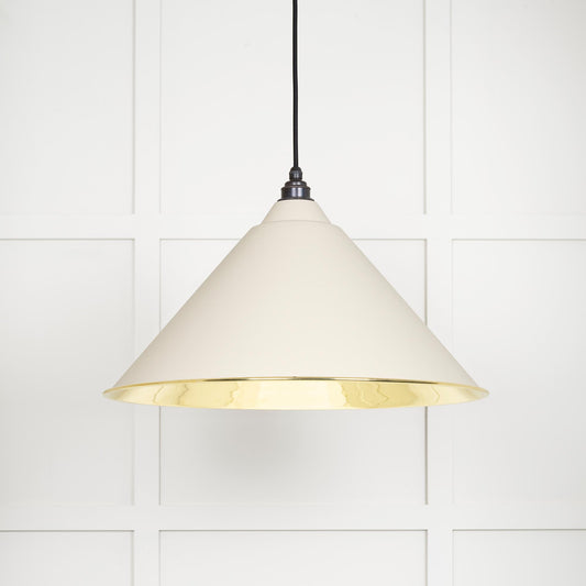 From The Anvil Smooth Brass Hockley Pendant