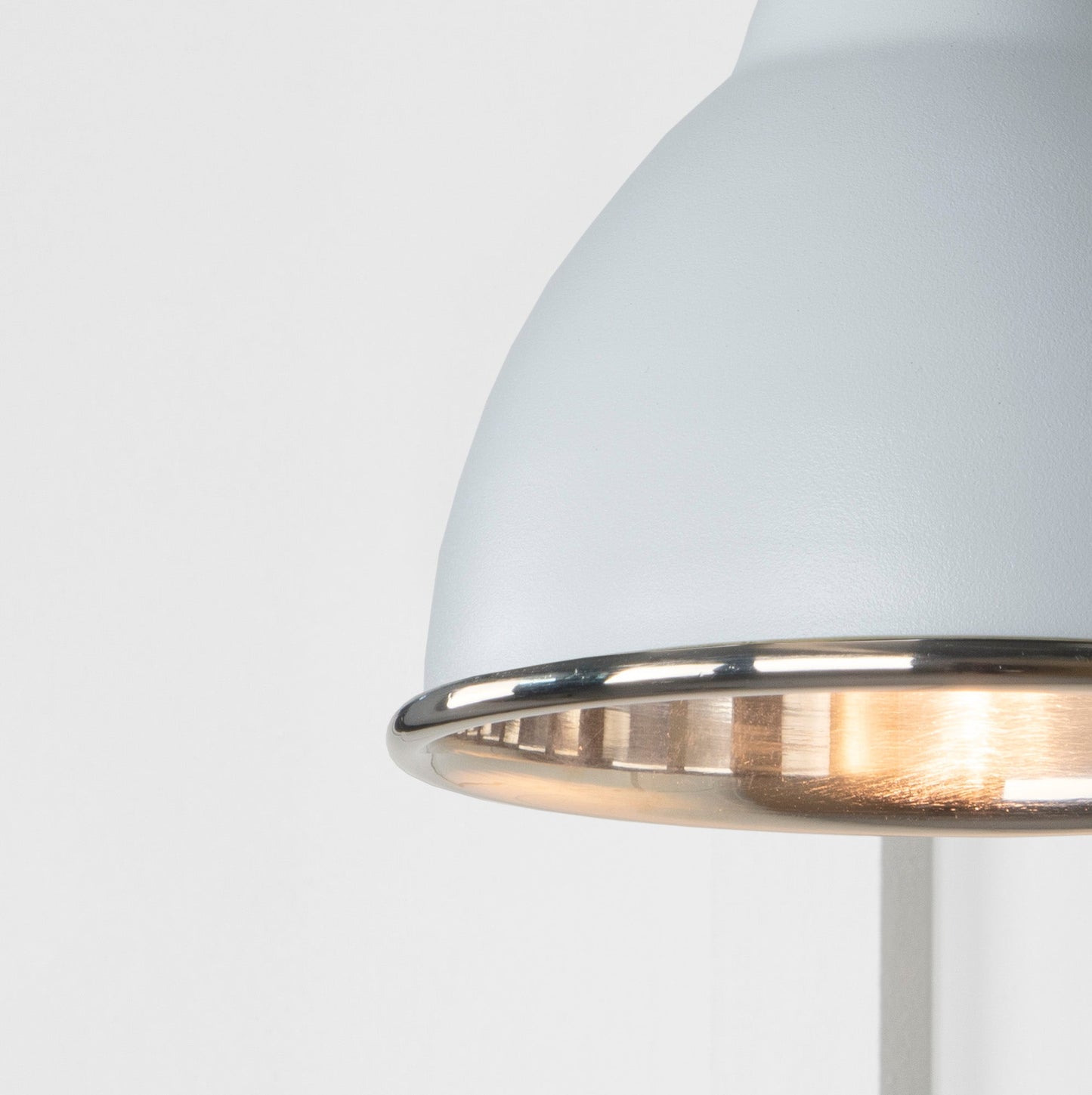 From The Anvil Smooth Nickel Brindley Wall Light