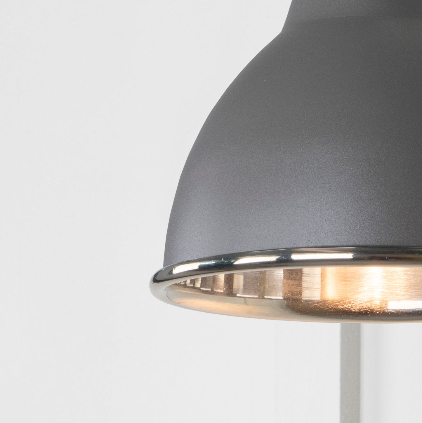 From The Anvil Smooth Nickel Brindley Wall Light