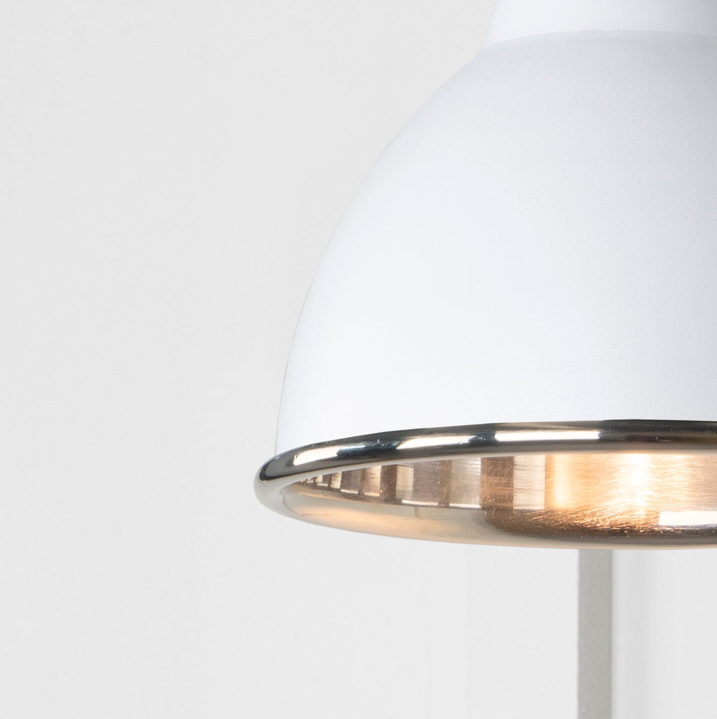From The Anvil Smooth Nickel Brindley Wall Light