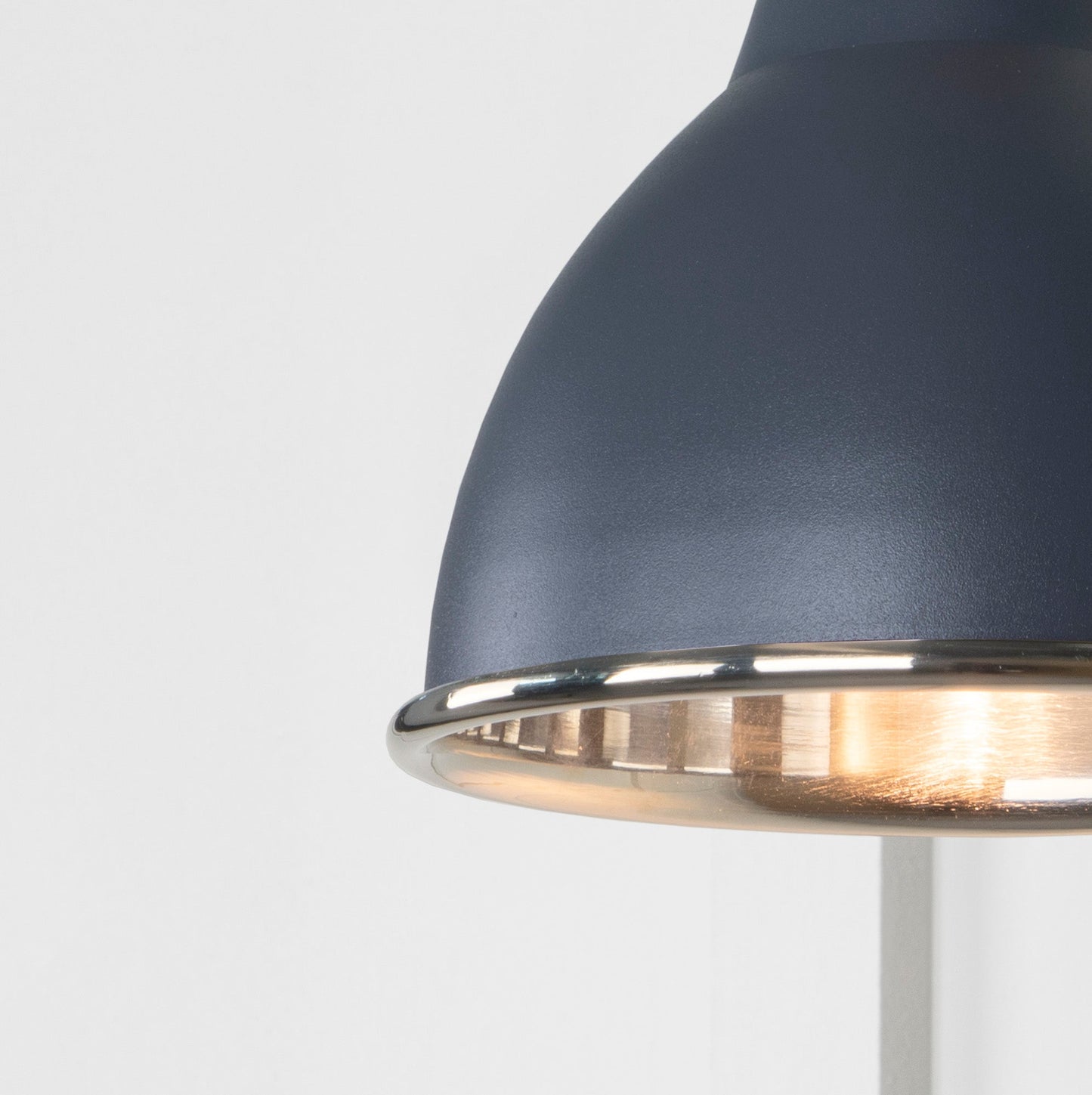 From The Anvil Smooth Nickel Brindley Wall Light