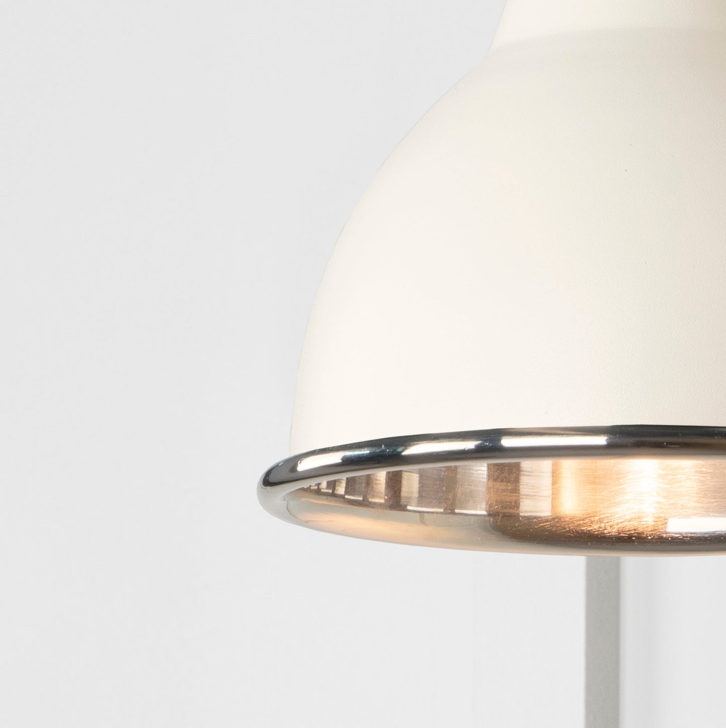 From The Anvil Smooth Nickel Brindley Wall Light