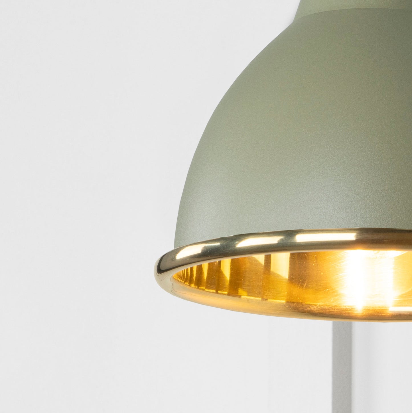 From The Anvil Smooth Brass Brindley Wall Light