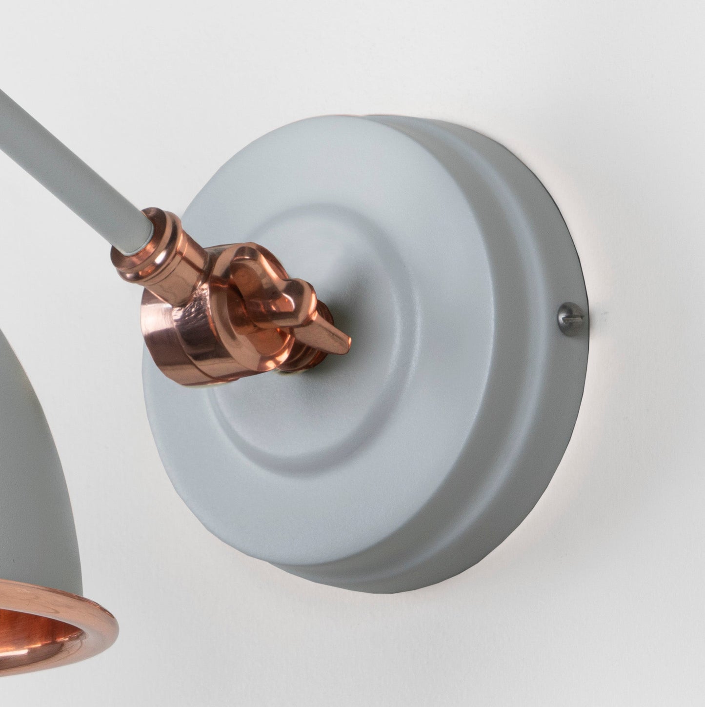From The Anvil Hammered Copper Brindley Wall Light