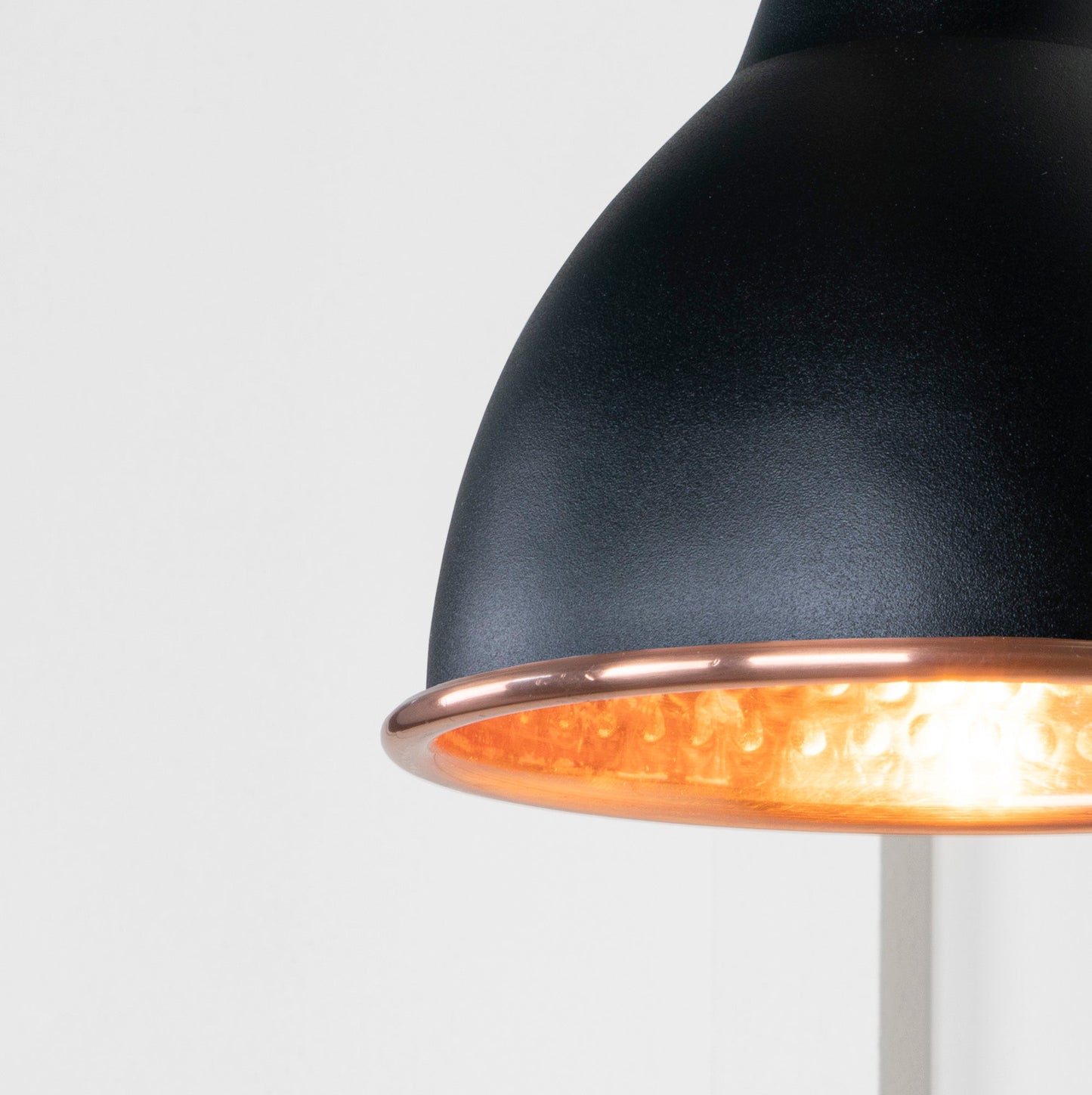 From The Anvil Hammered Copper Brindley Wall Light