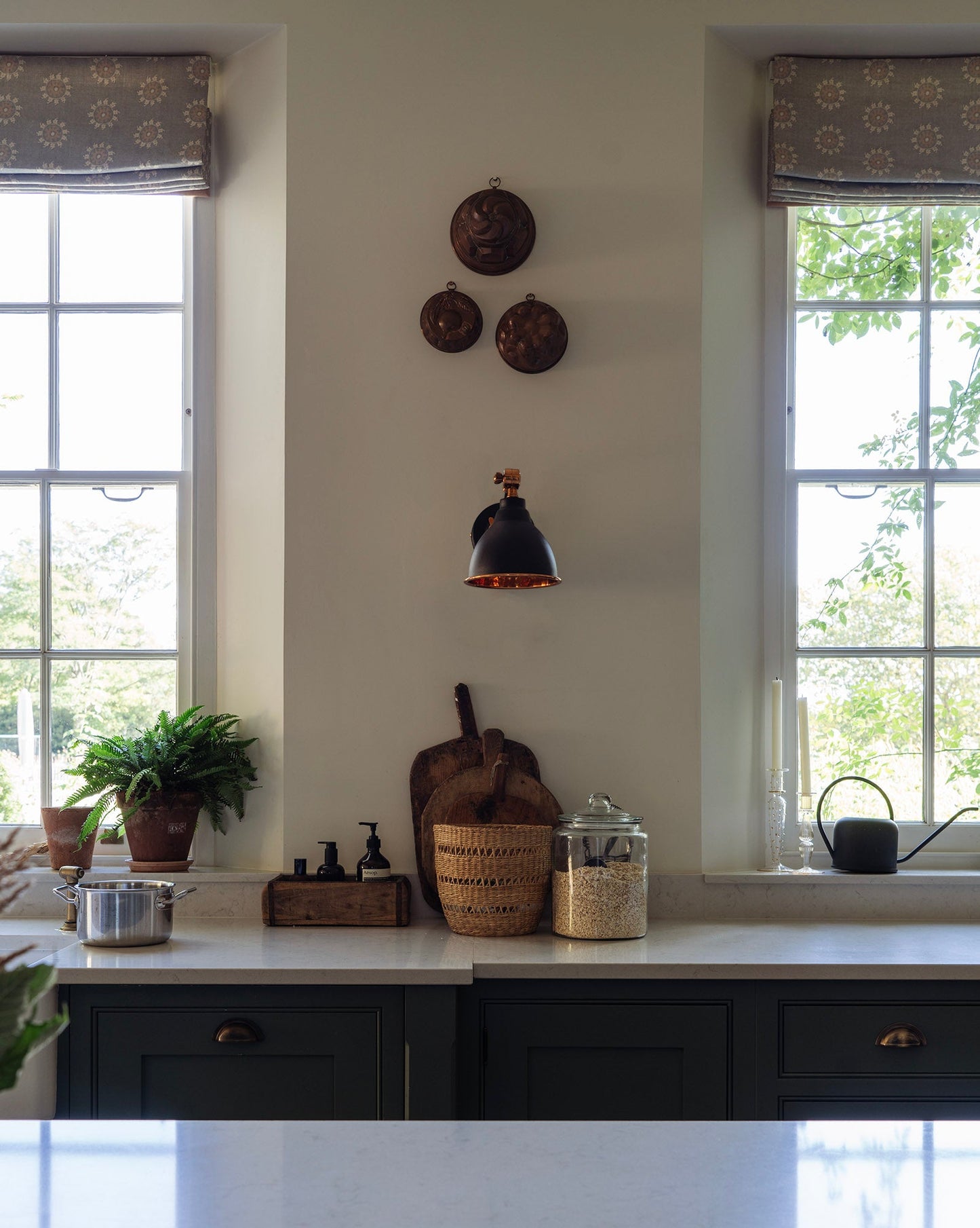 From The Anvil Hammered Copper Brindley Wall Light