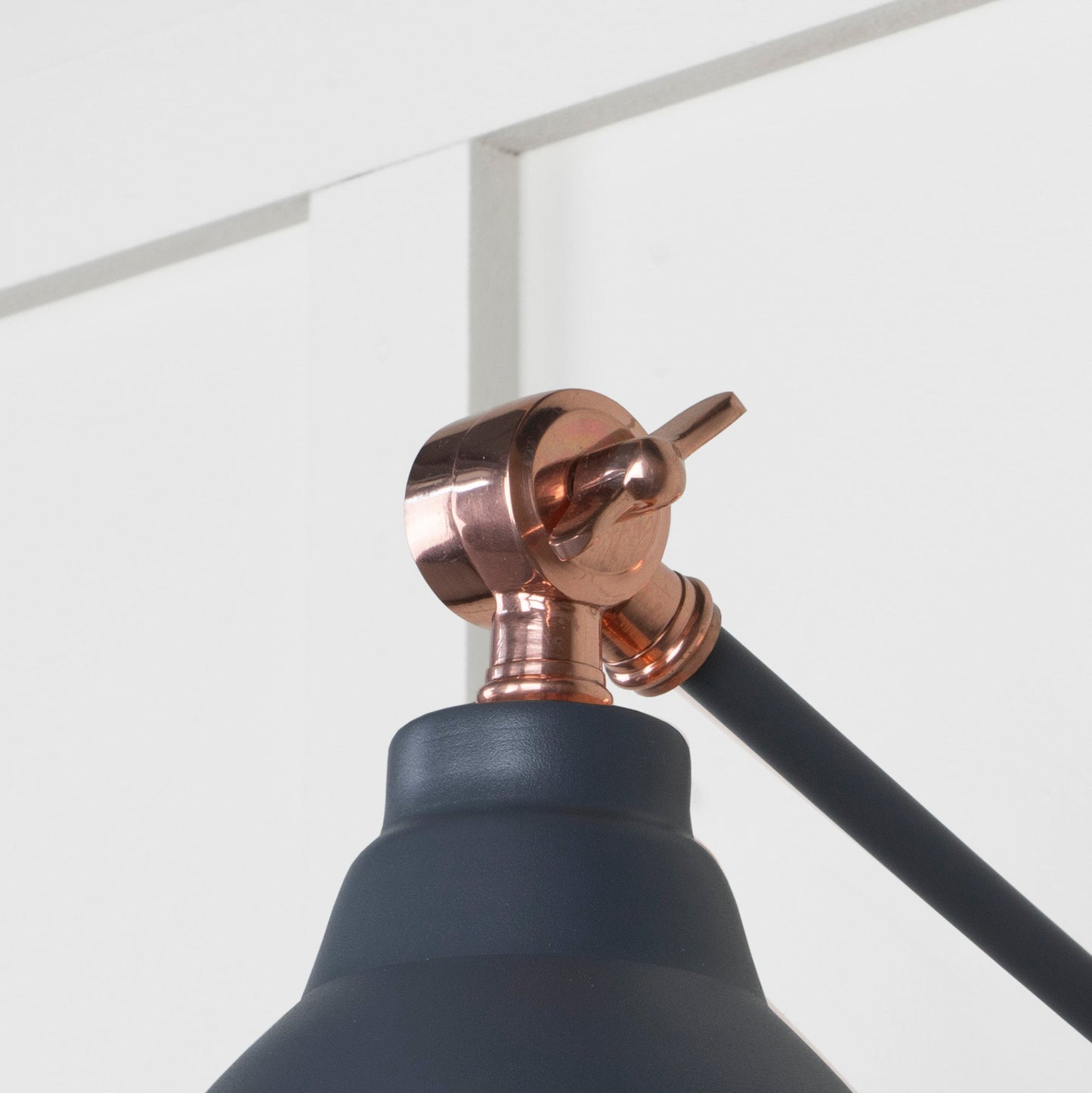 From The Anvil Hammered Copper Brindley Wall Light