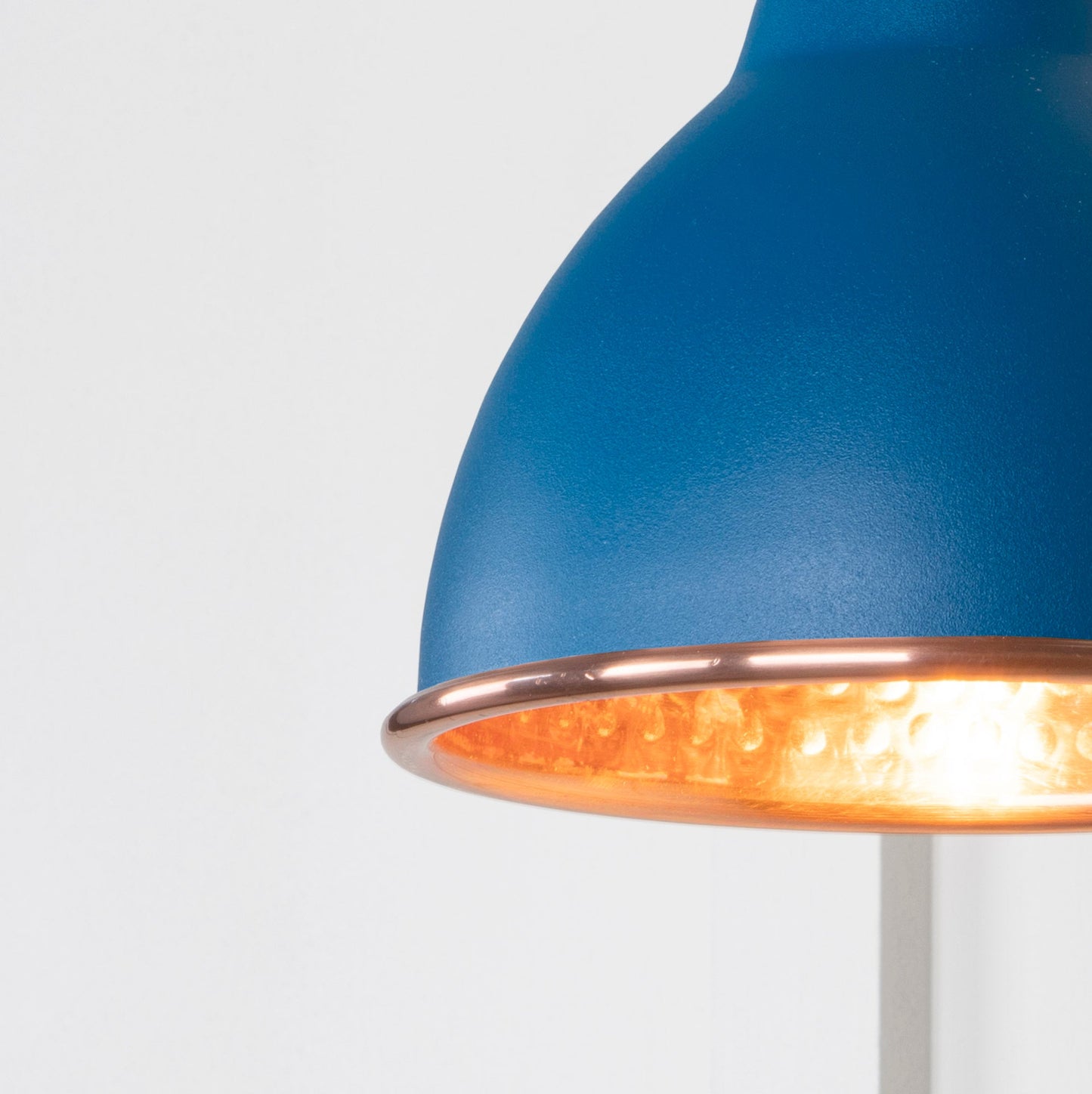 From The Anvil Hammered Copper Brindley Wall Light