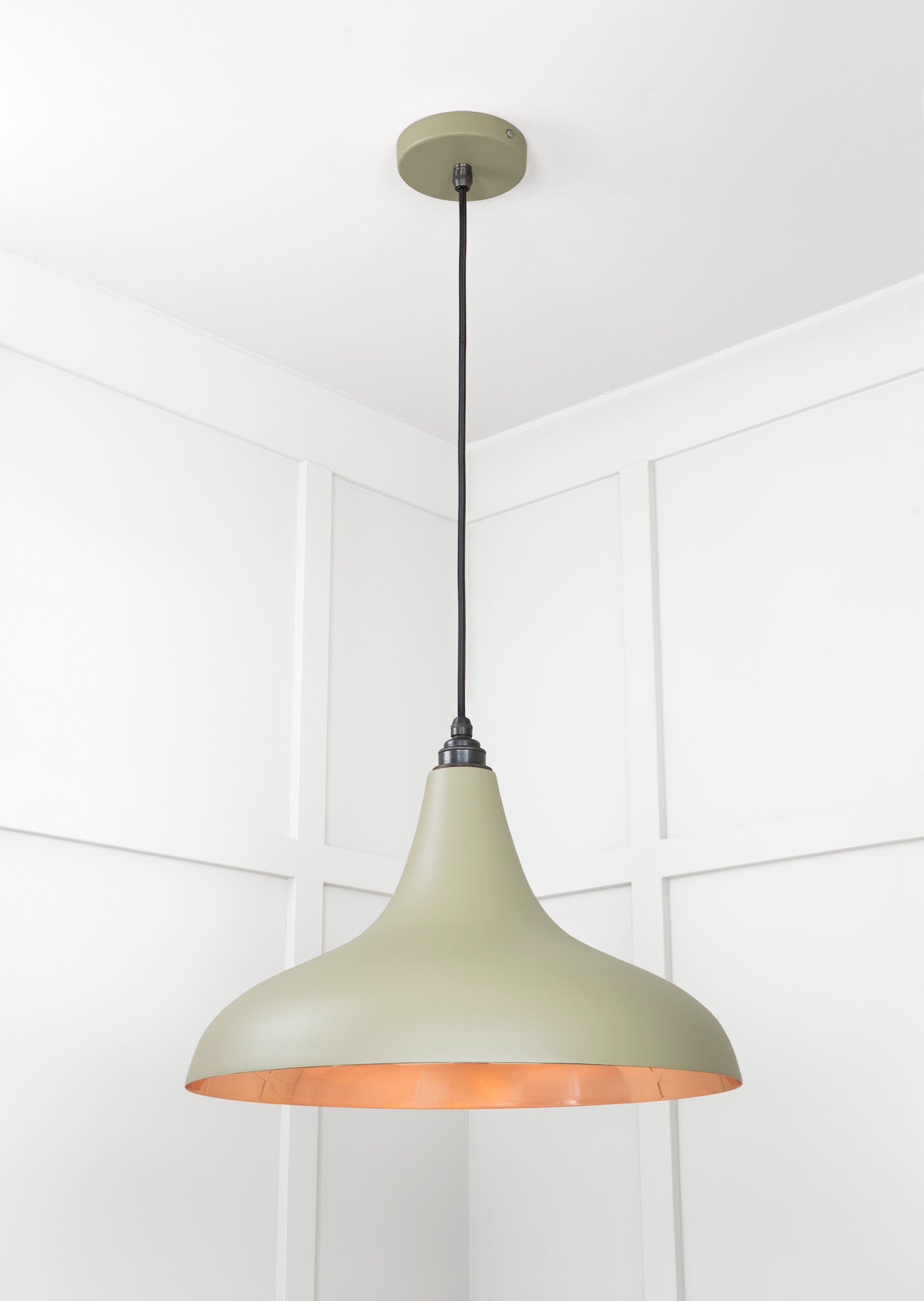From The Anvil Smooth Copper Frankley Pendant