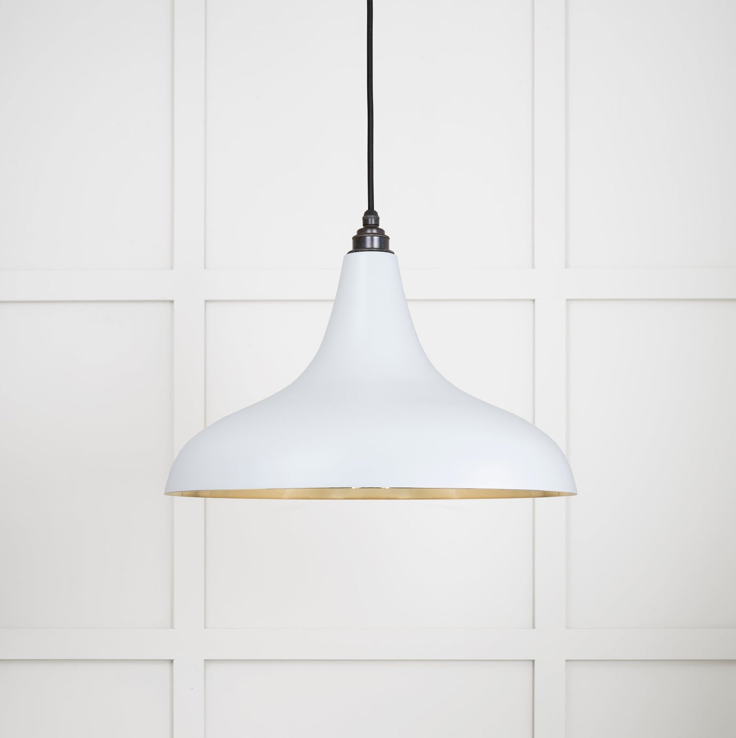 From The Anvil Smooth Brass Frankley Pendant