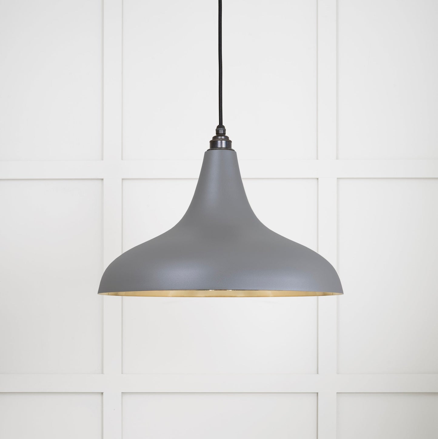 From The Anvil Smooth Brass Frankley Pendant