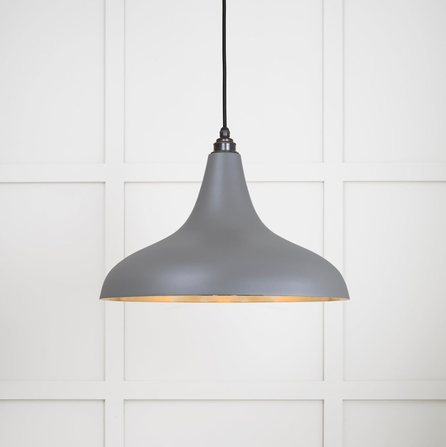 From The Anvil Smooth Brass Frankley Pendant