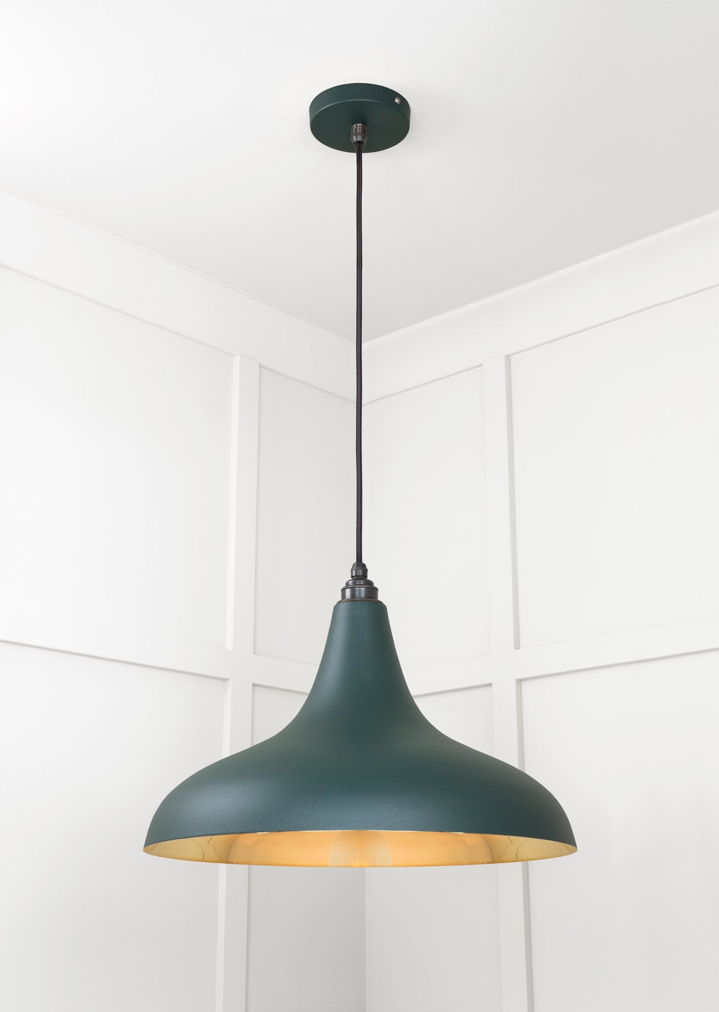 From The Anvil Smooth Brass Frankley Pendant
