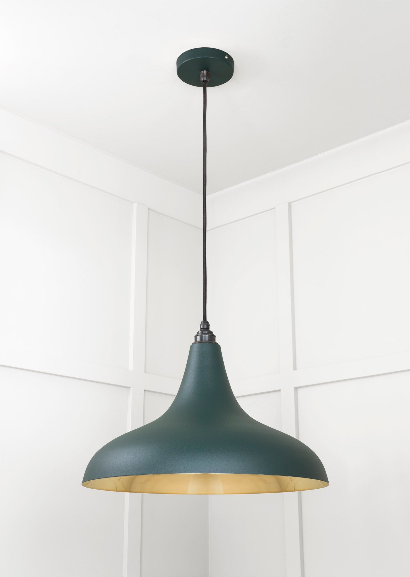 From The Anvil Smooth Brass Frankley Pendant