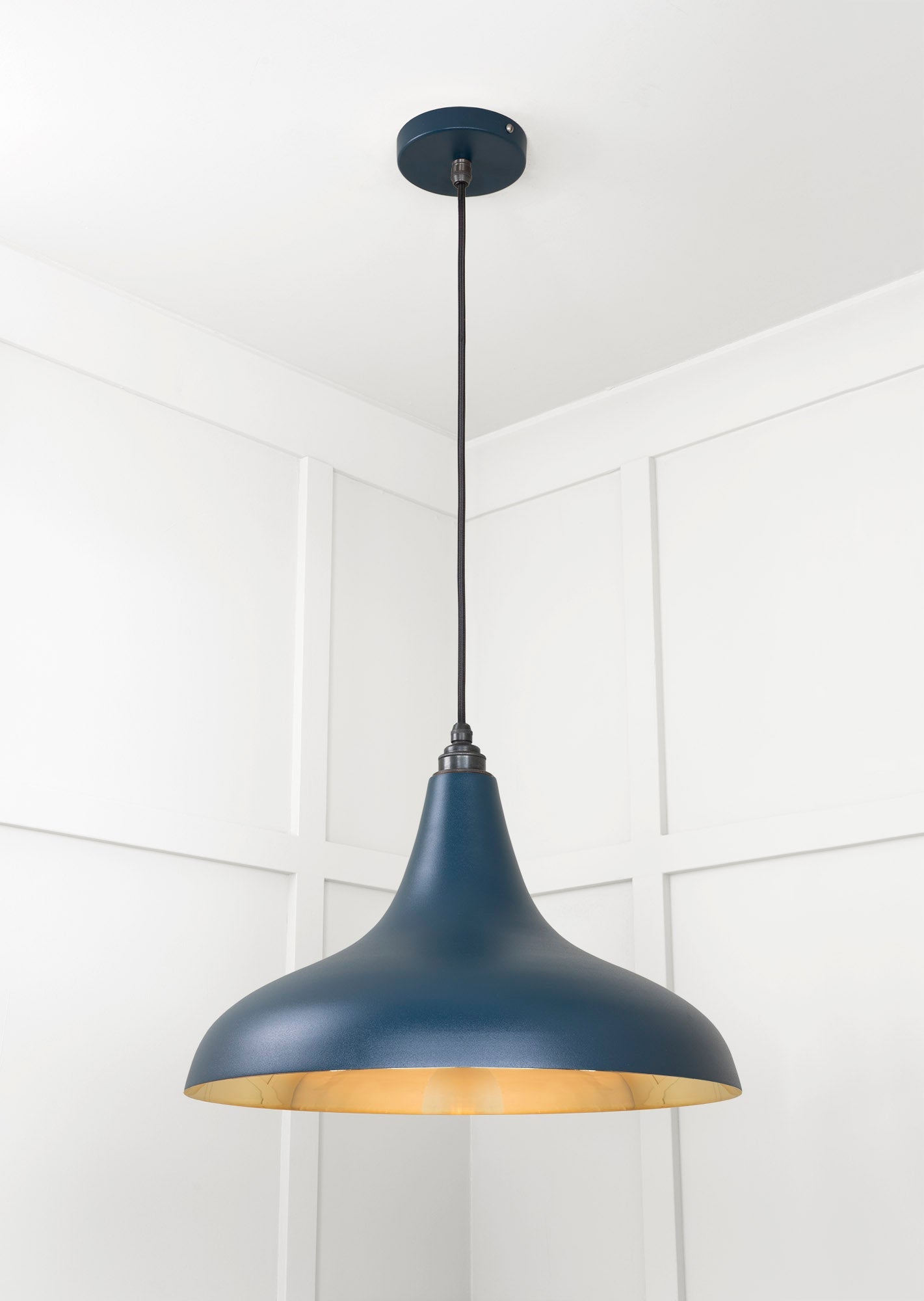 From The Anvil Smooth Brass Frankley Pendant