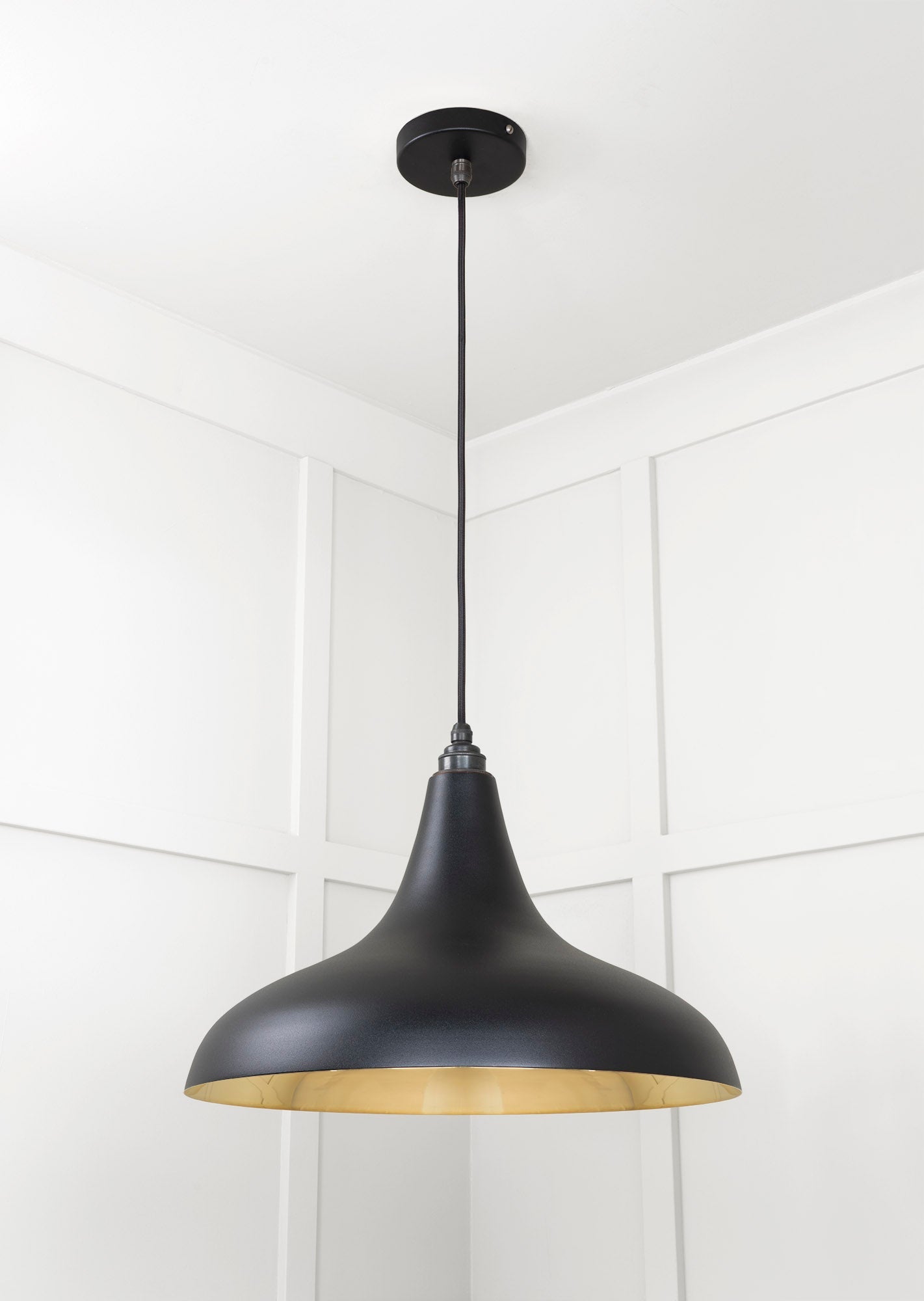From The Anvil Smooth Brass Frankley Pendant