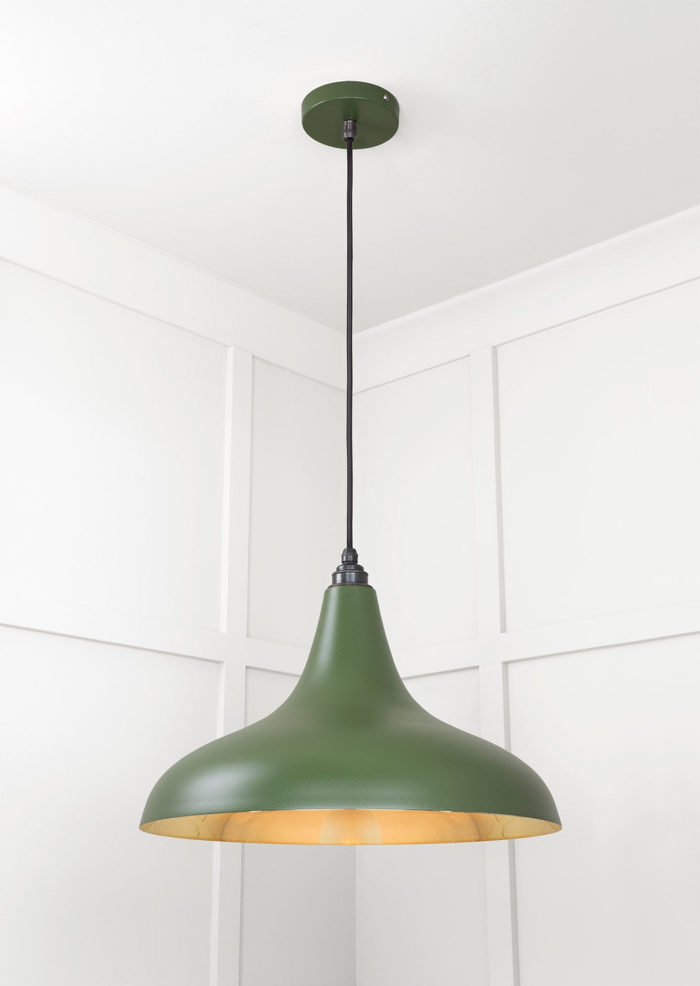 From The Anvil Smooth Brass Frankley Pendant