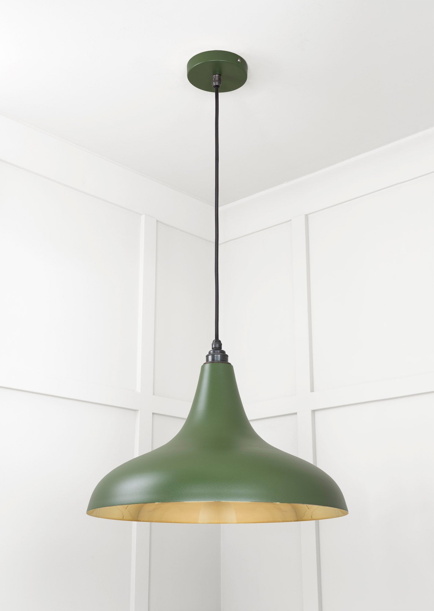From The Anvil Smooth Brass Frankley Pendant