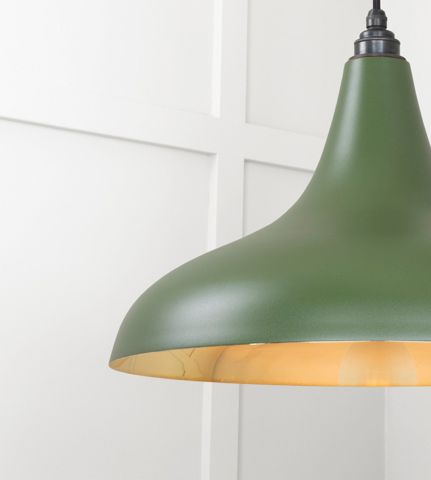 From The Anvil Smooth Brass Frankley Pendant