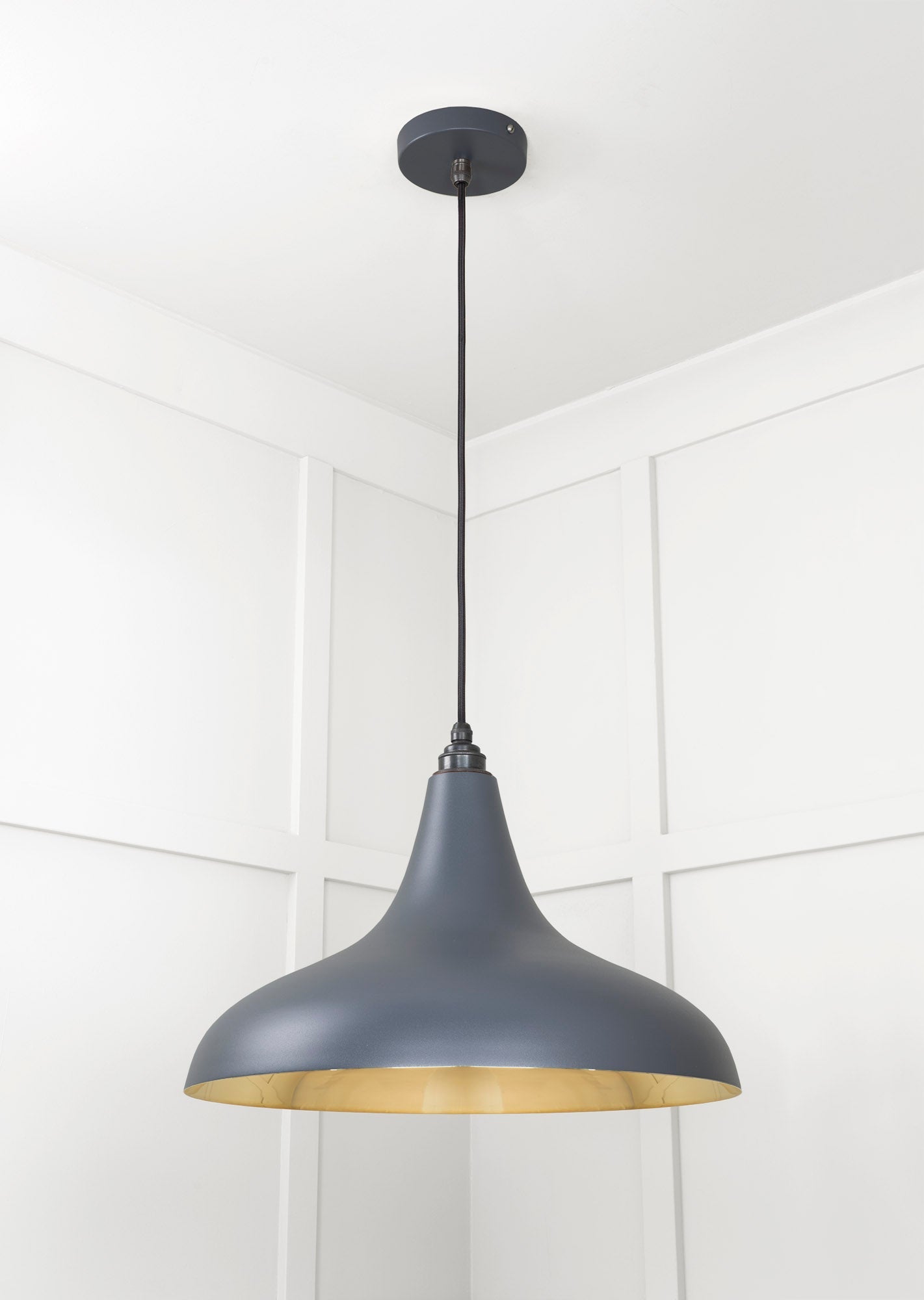 From The Anvil Smooth Brass Frankley Pendant
