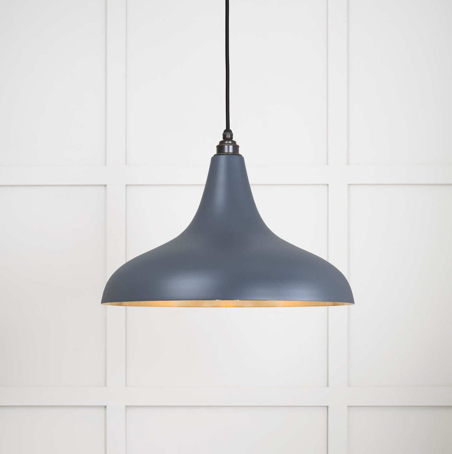 From The Anvil Smooth Brass Frankley Pendant