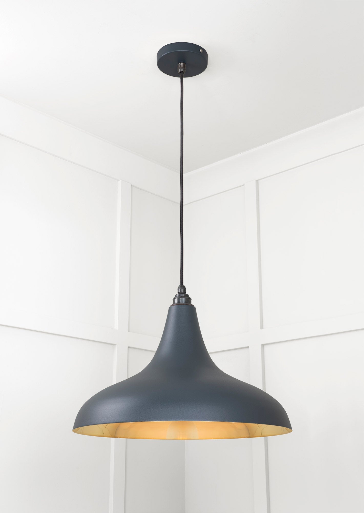 From The Anvil Smooth Brass Frankley Pendant