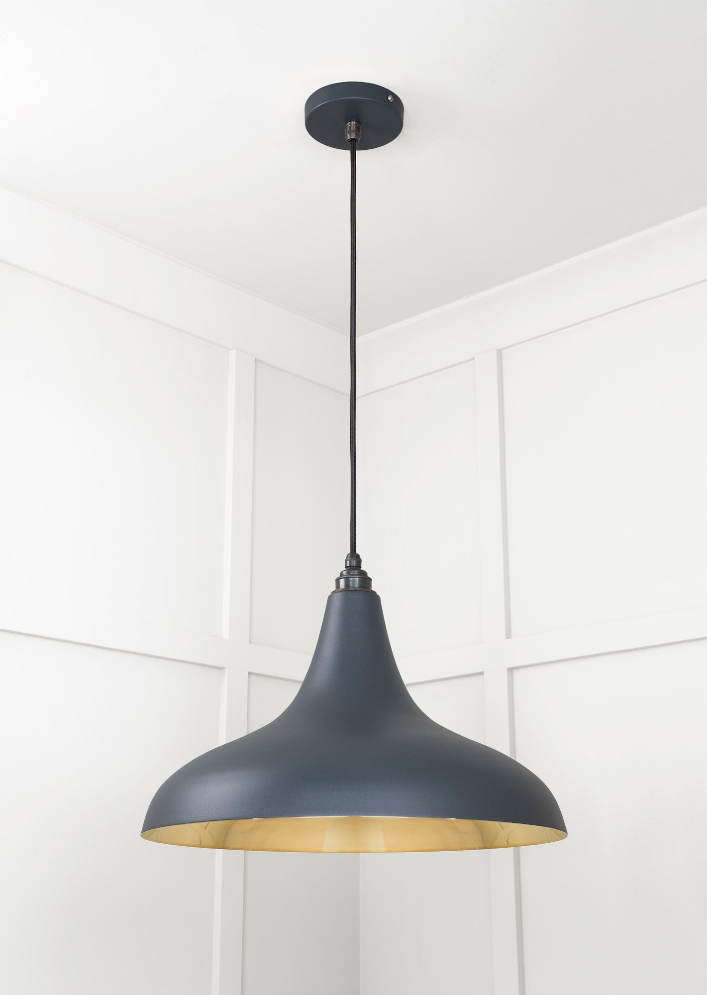 From The Anvil Smooth Brass Frankley Pendant