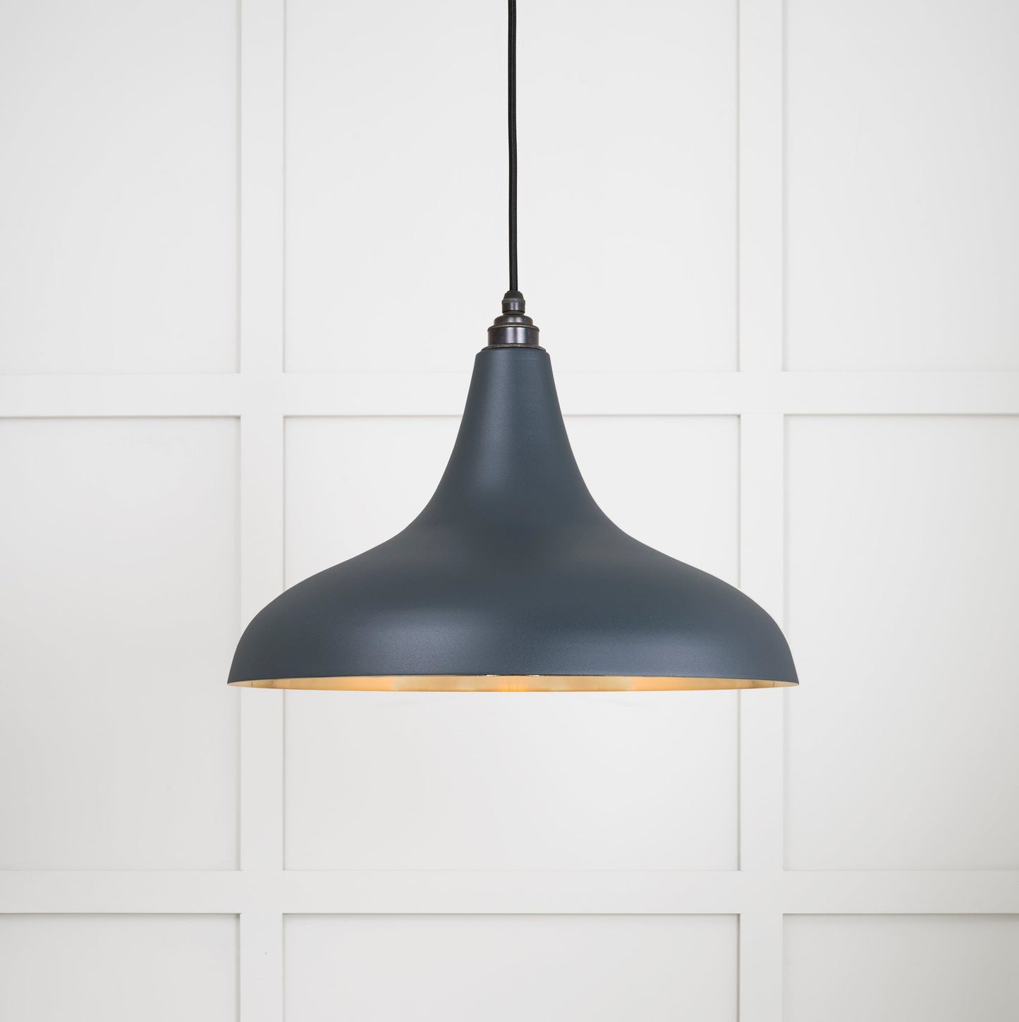 From The Anvil Smooth Brass Frankley Pendant