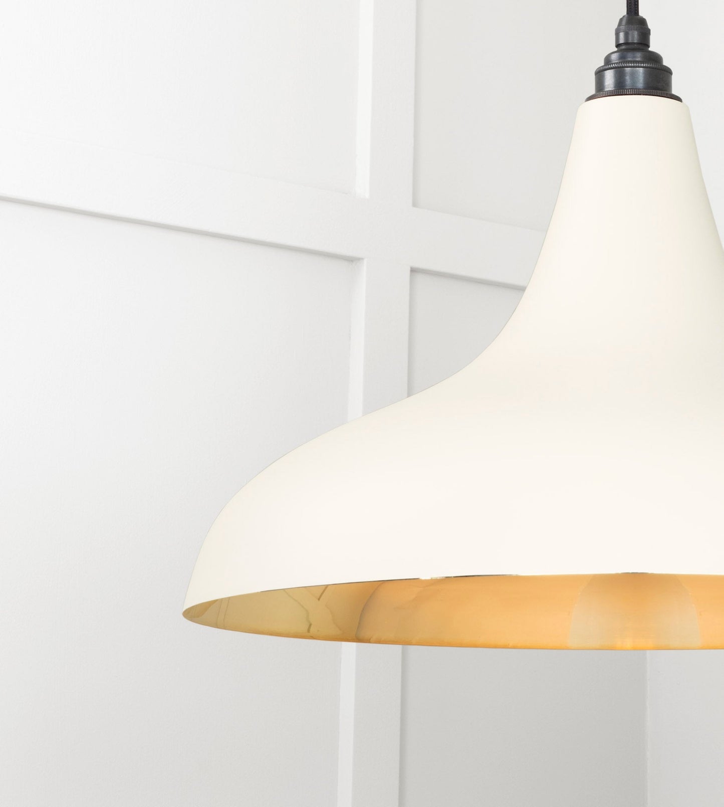 From The Anvil Smooth Brass Frankley Pendant