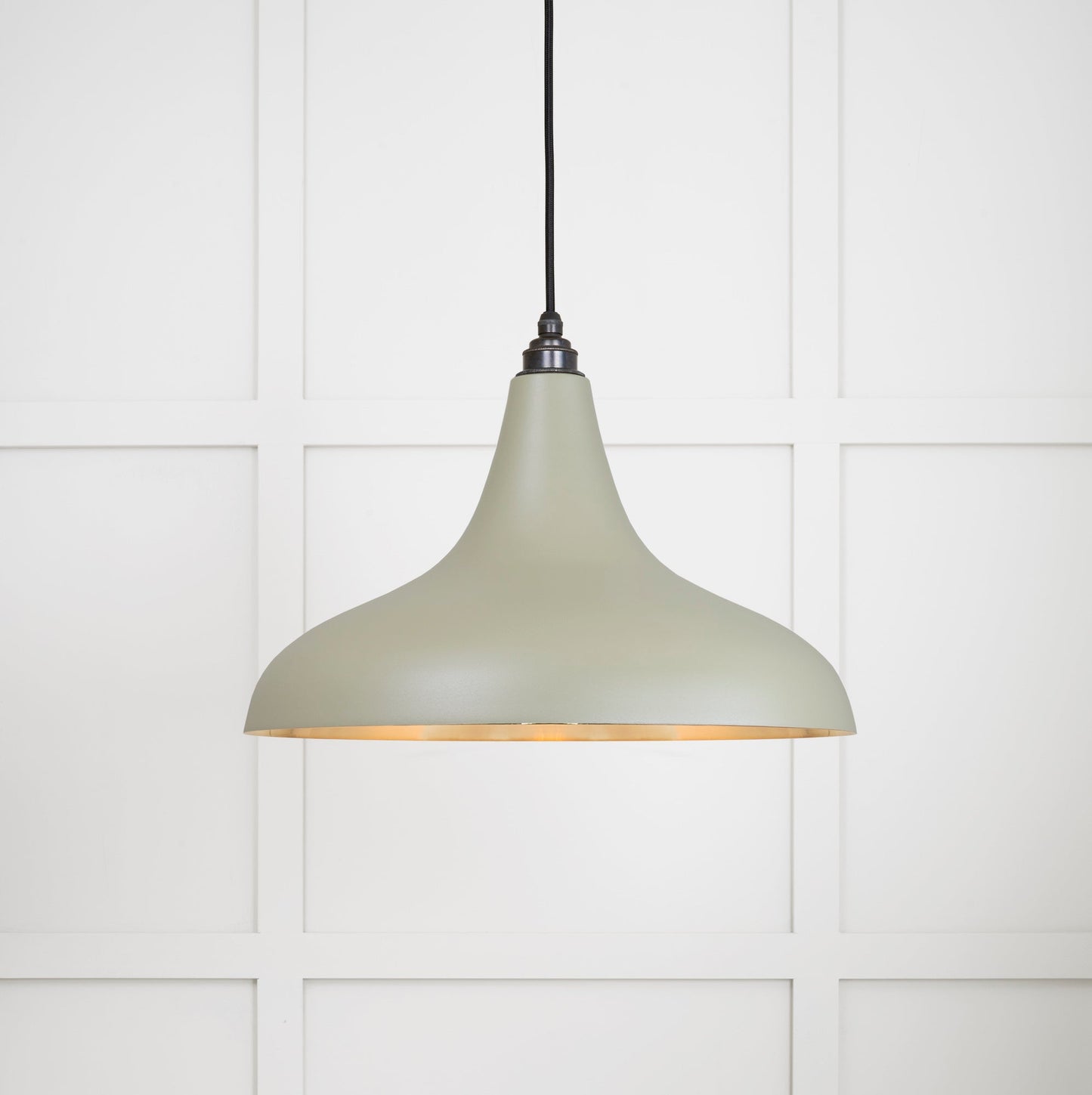 From The Anvil Smooth Brass Frankley Pendant