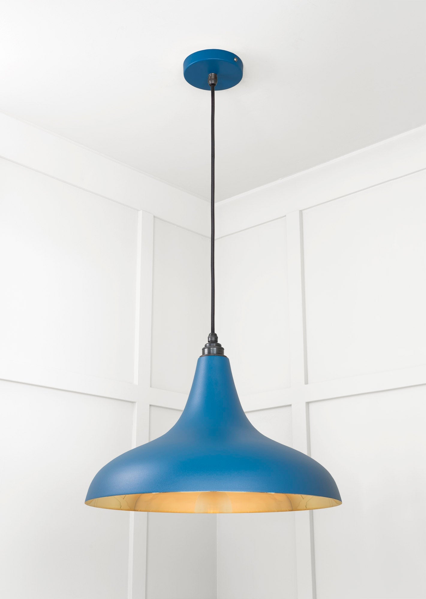 From The Anvil Smooth Brass Frankley Pendant