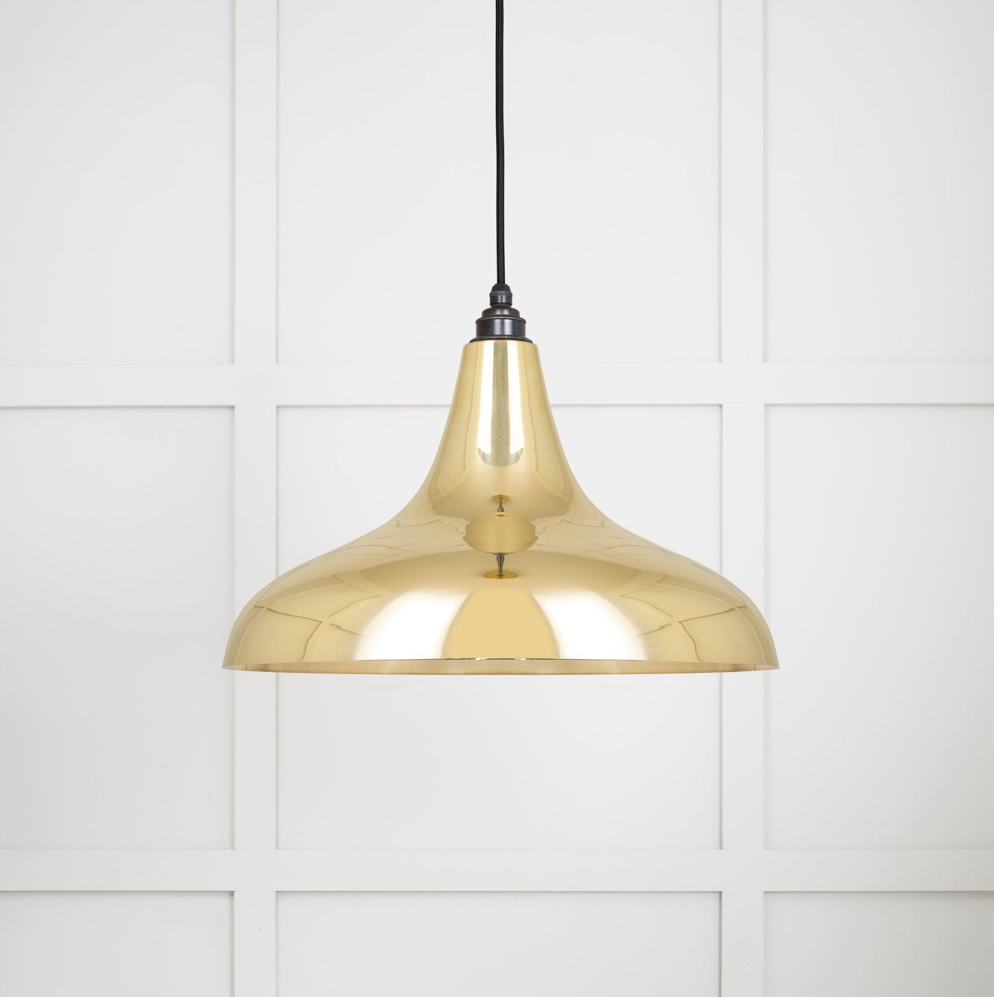 From The Anvil Smooth Brass Frankley Pendant