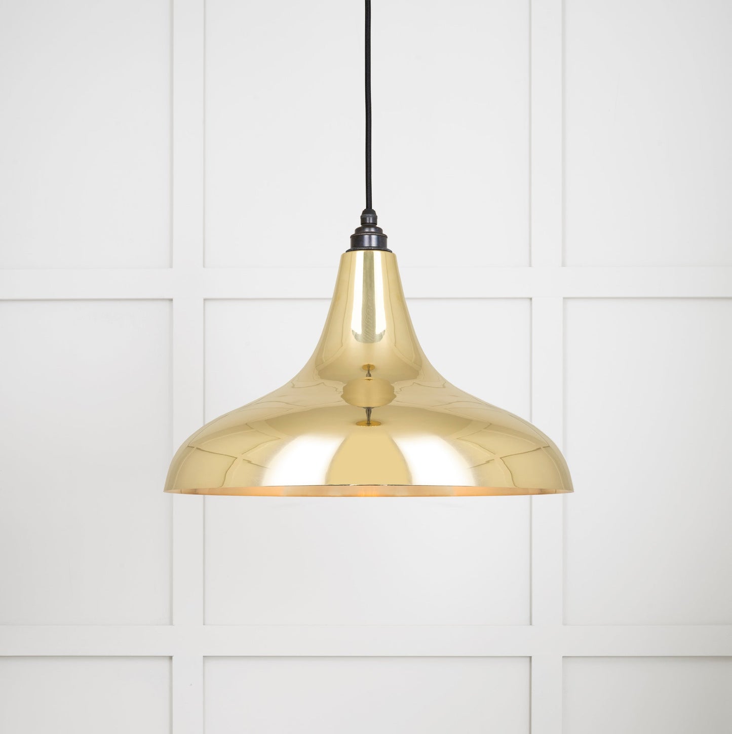 From The Anvil Smooth Brass Frankley Pendant