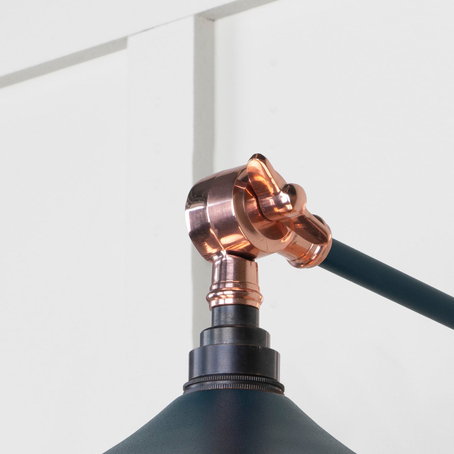From The Anvil Smooth Copper Flora Wall Light