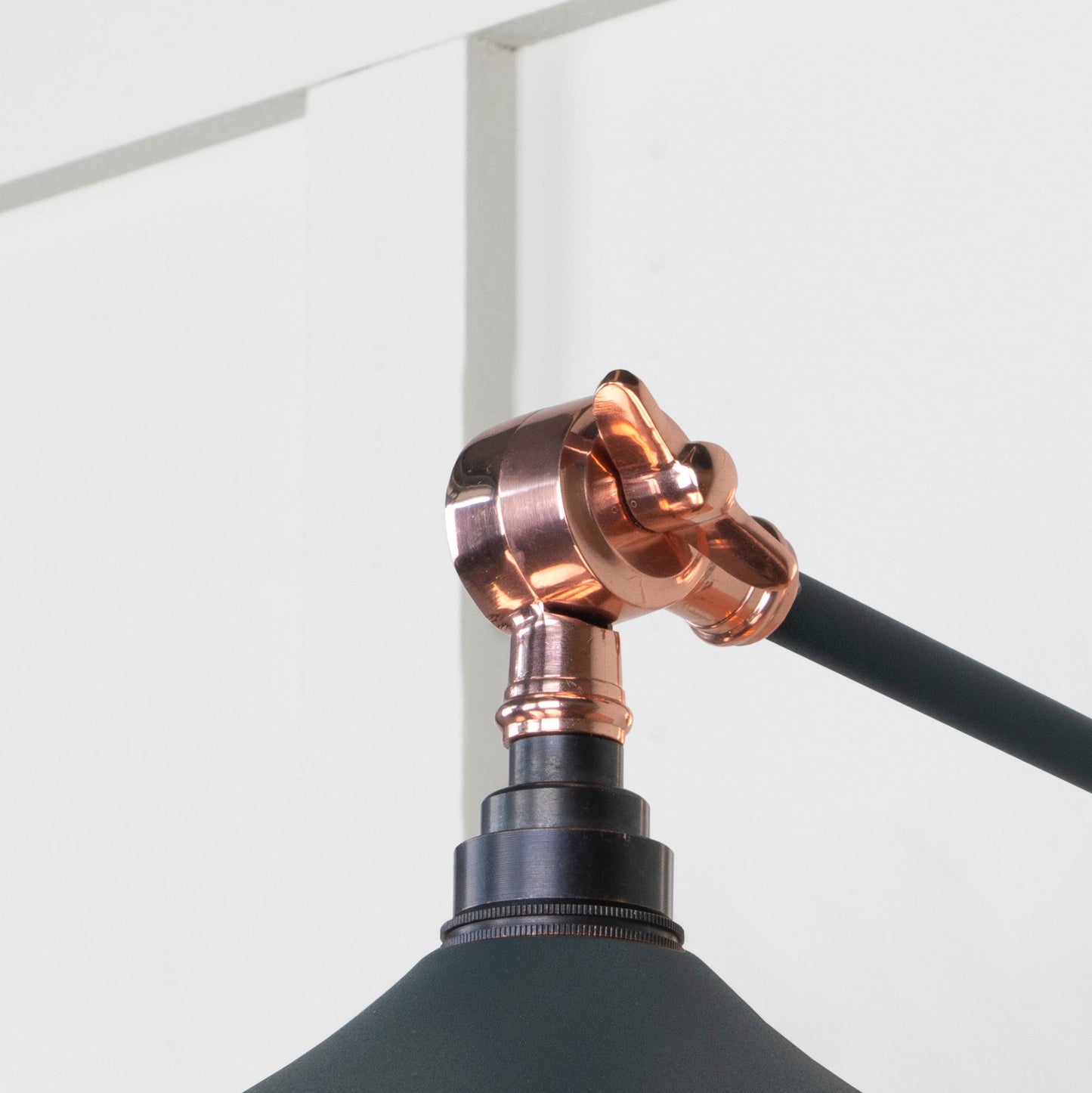 From The Anvil Smooth Copper Flora Wall Light