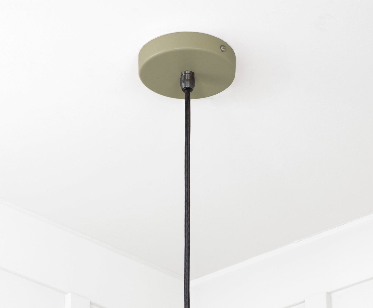 From The Anvil Smooth Brass Flora Pendant