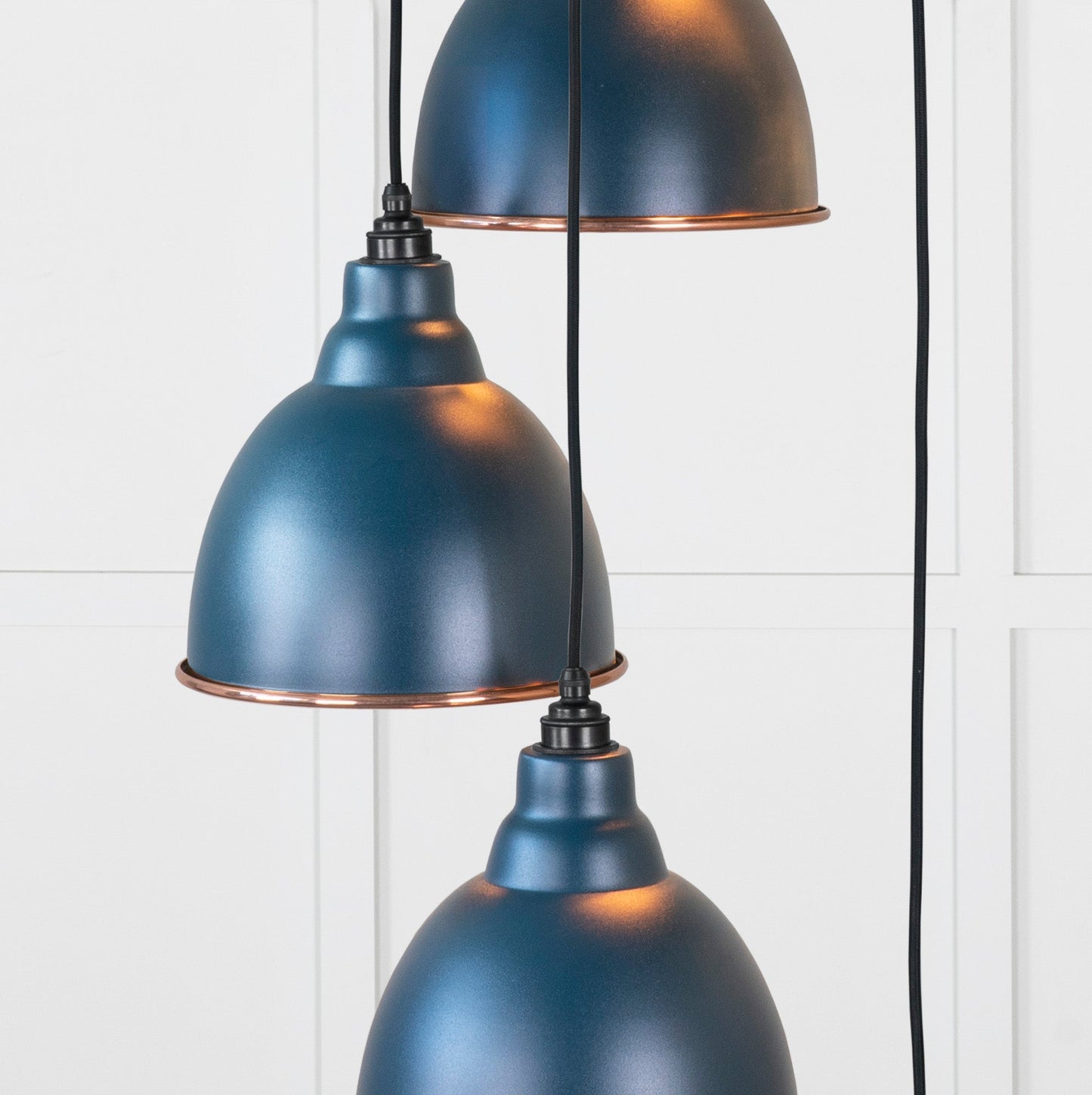 From The Anvil Smooth Copper Brindley Cluster Pendant