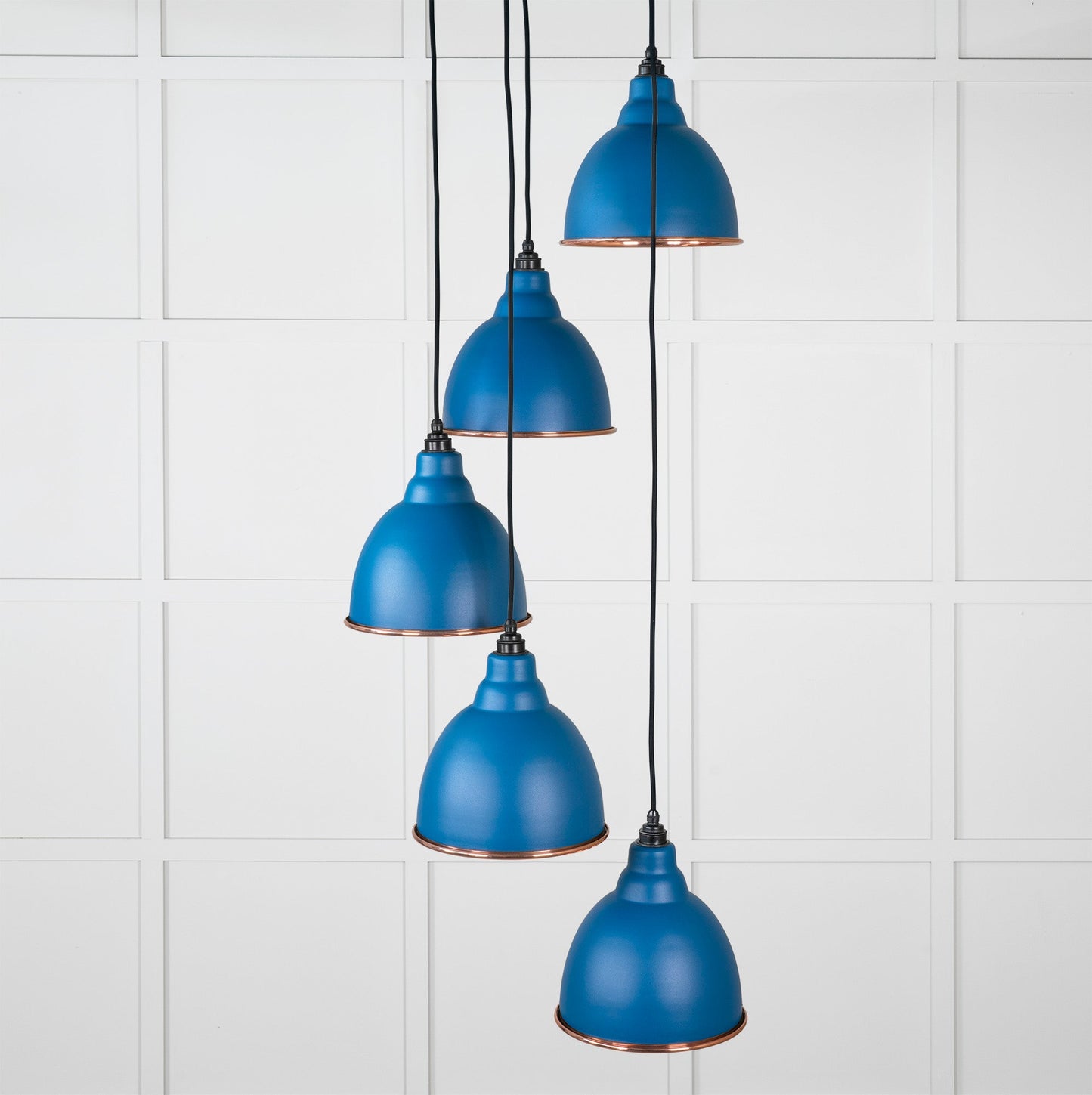 From The Anvil Smooth Copper Brindley Cluster Pendant