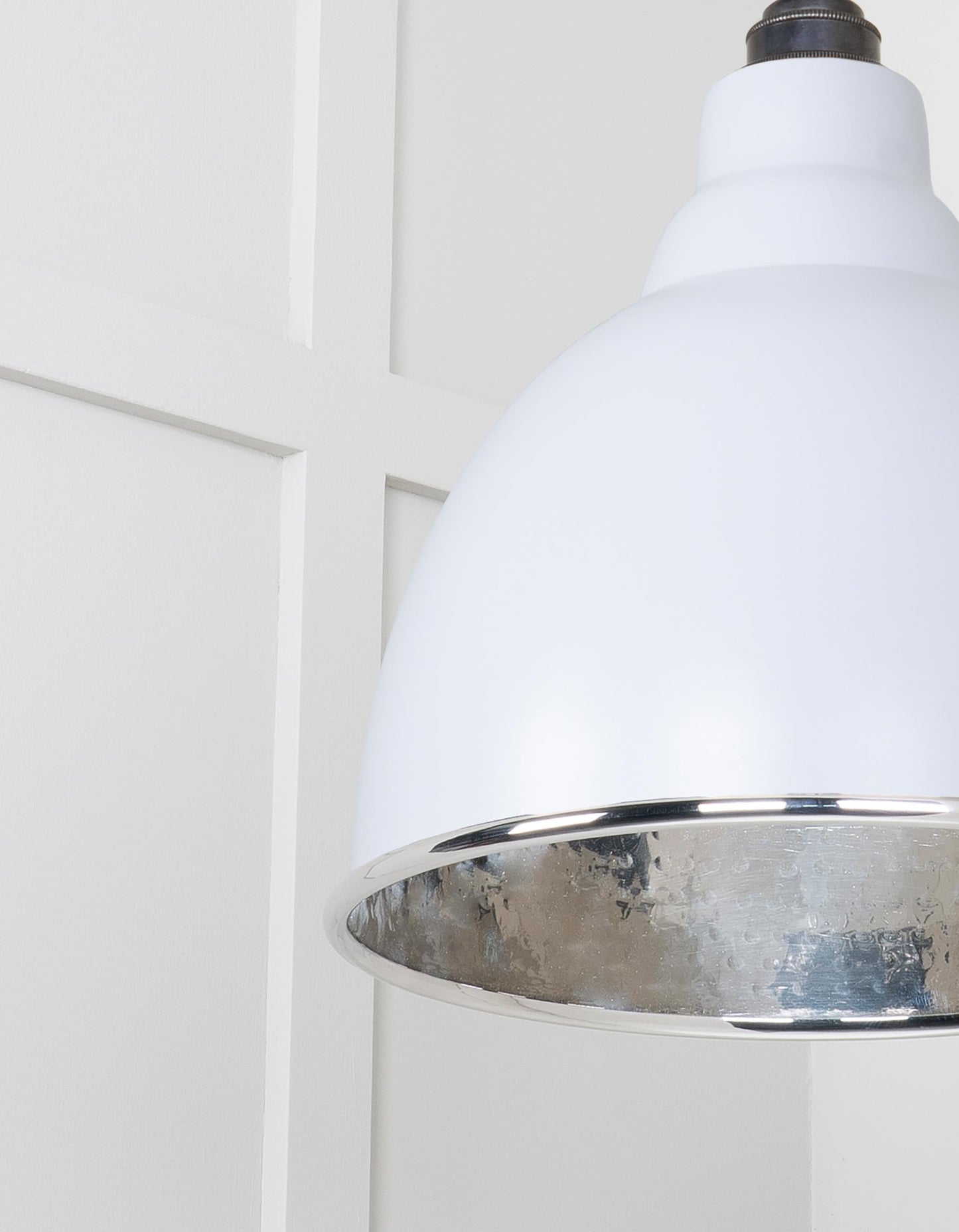 From The Anvil Hammered Nickel Brindley Cluster Pendant