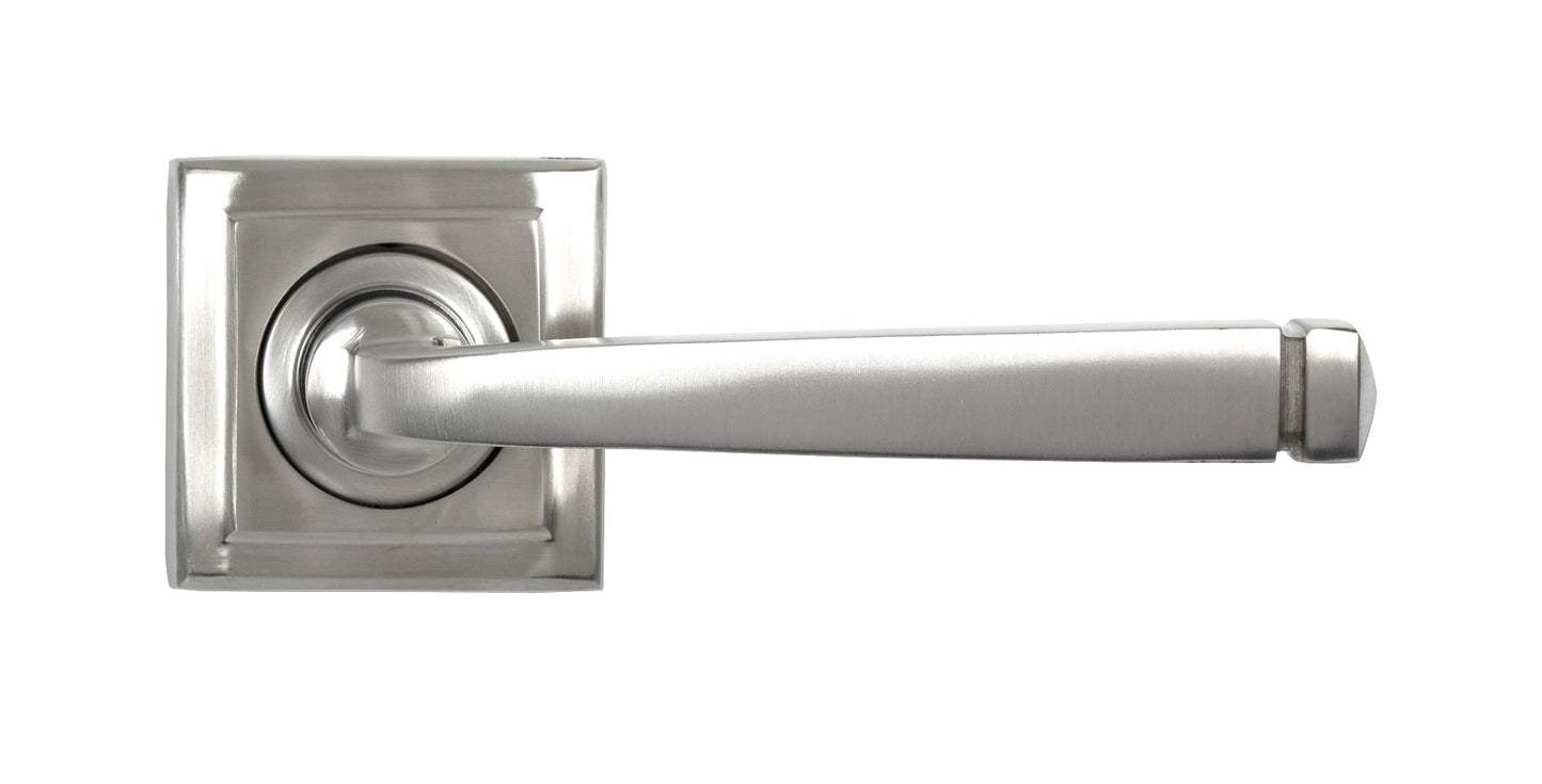 From The Anvil Avon Round Lever On Rose Set (Sprung)