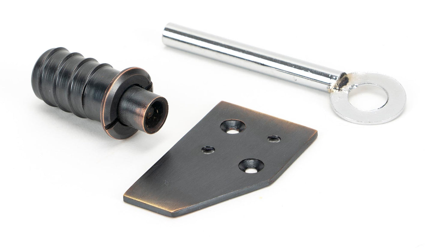 From The Anvil Key Flush Sash Stop