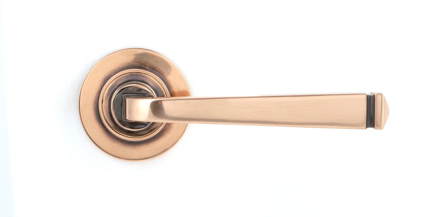 From The Anvil Avon Round Lever On Rose Set (Unsprung)