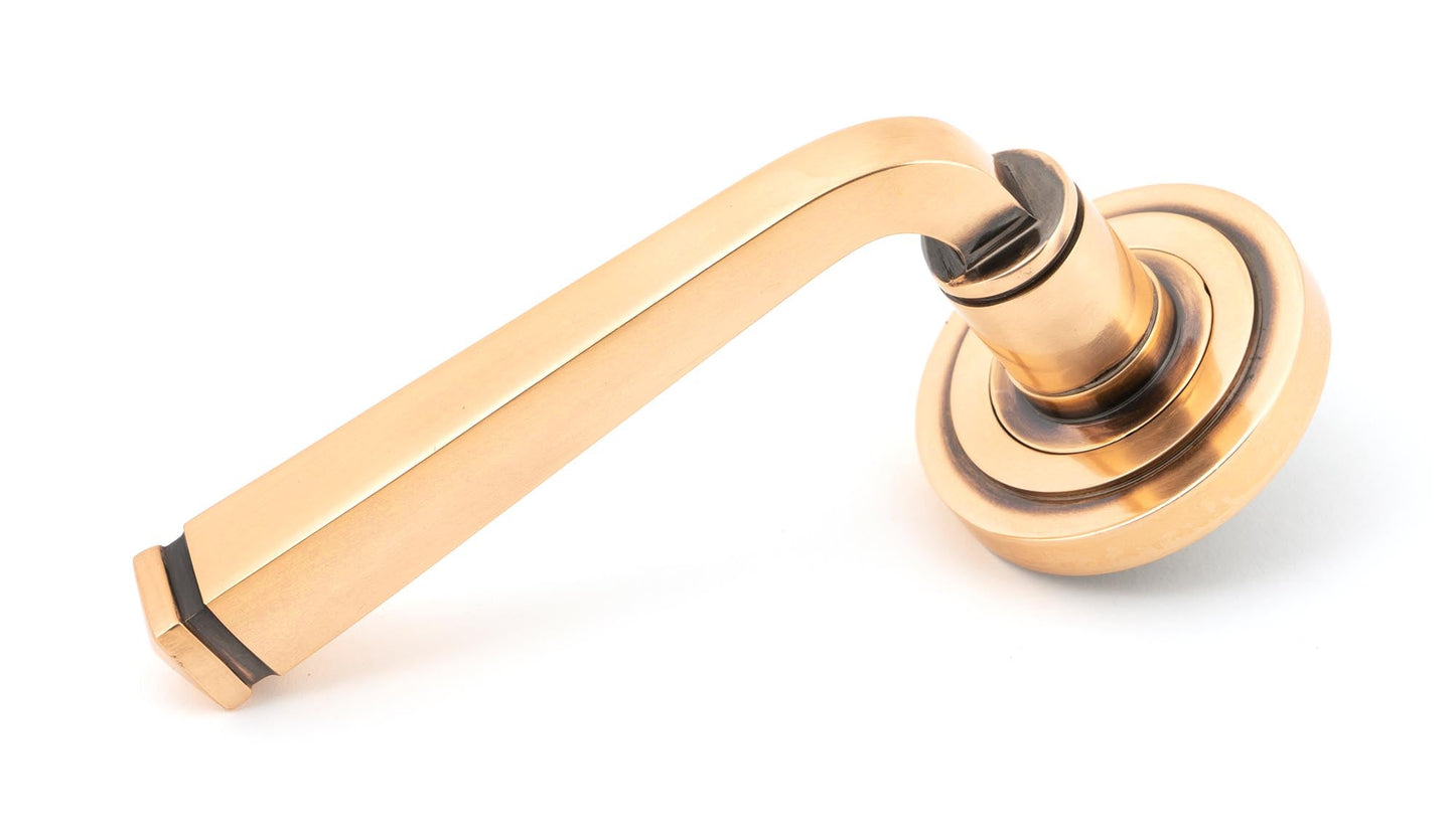 From The Anvil Avon Round Lever On Rose Set (Unsprung)