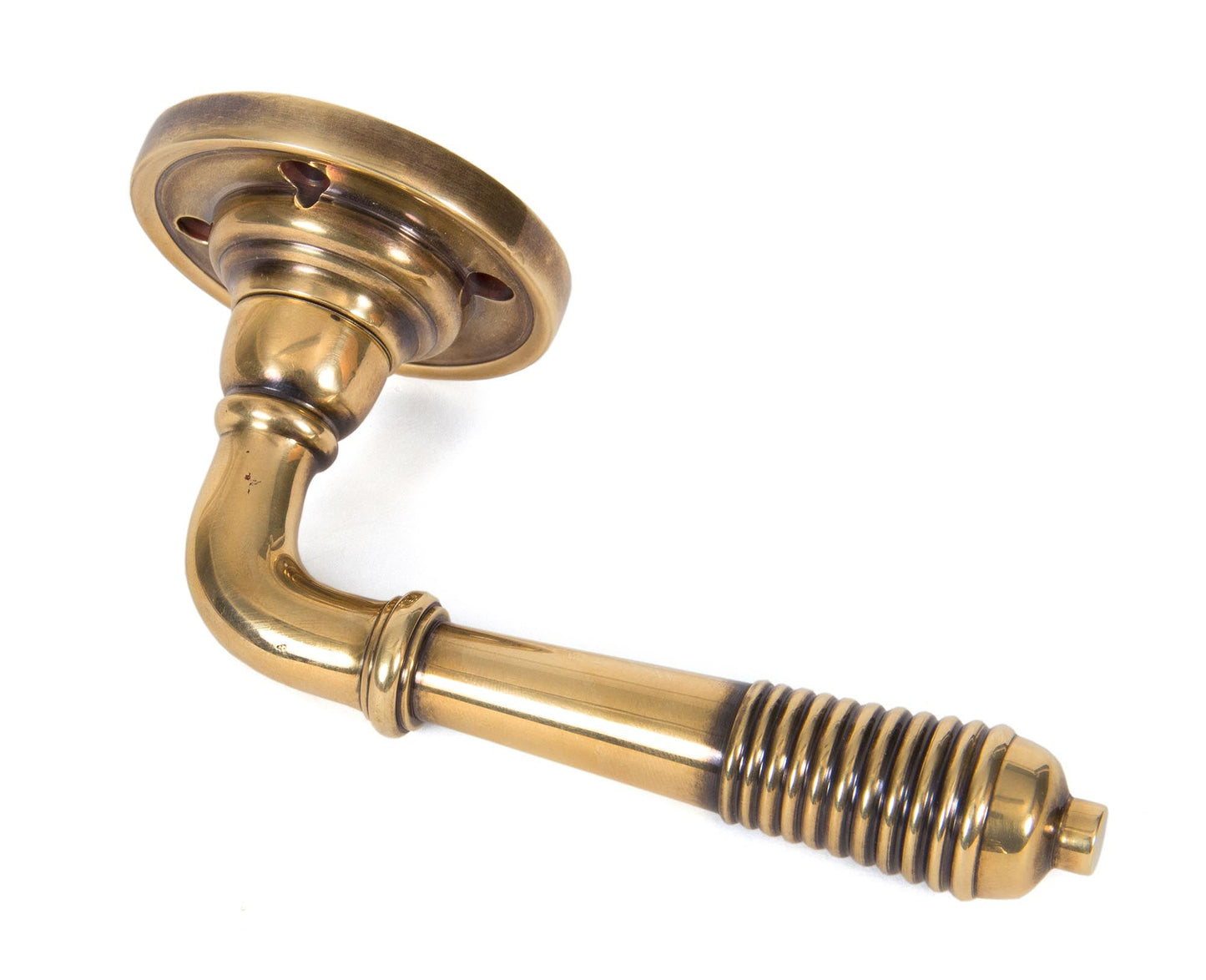 From The Anvil Reeded Lever On Rose Set