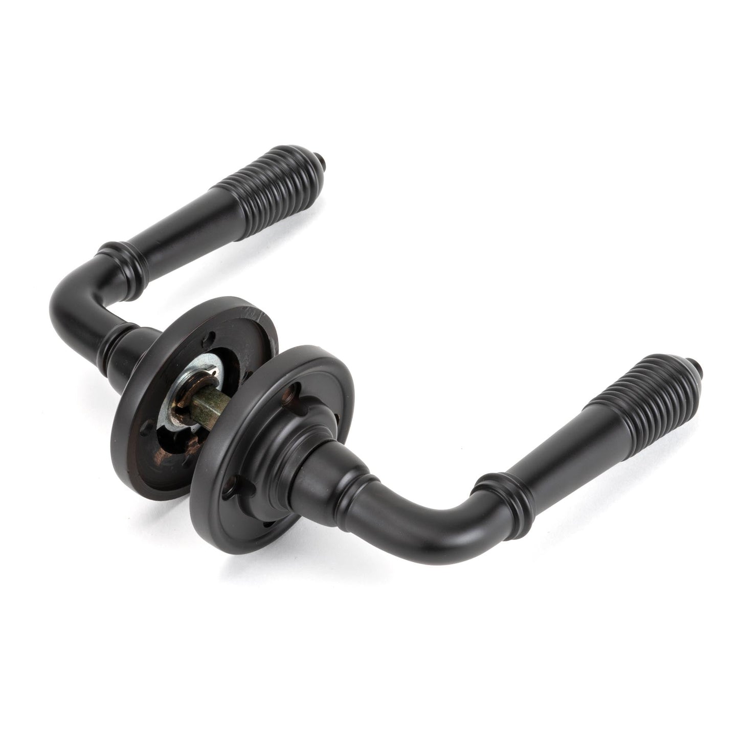 From The Anvil Reeded Lever On Rose Set