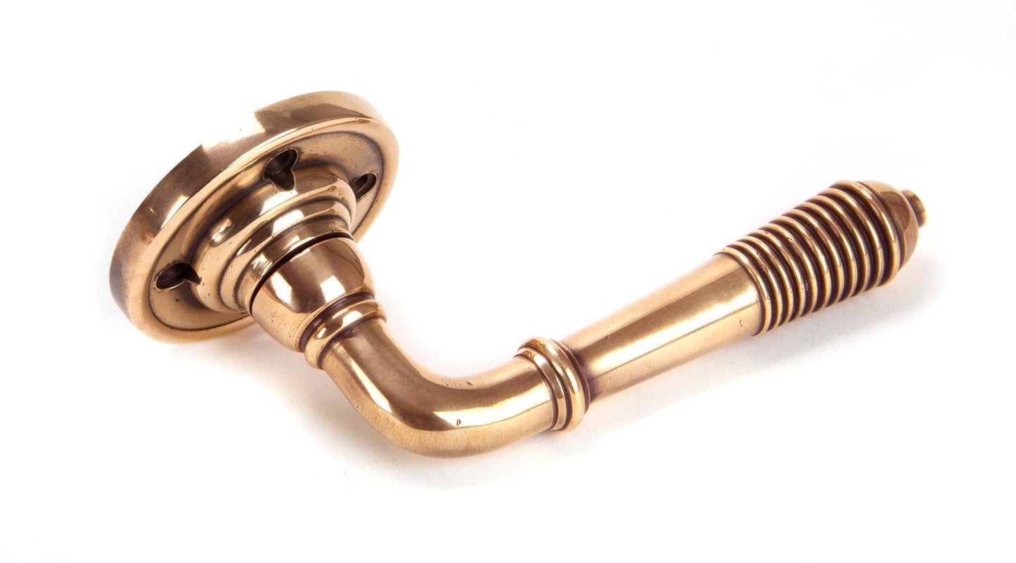From The Anvil Reeded Lever On Rose Set