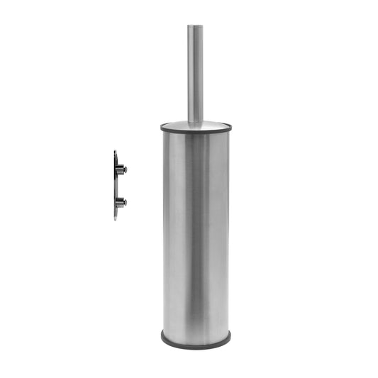 Origins Living Gedy G Pro Metal Toilet Brush Wall Mounted Brushed Stainless Steel