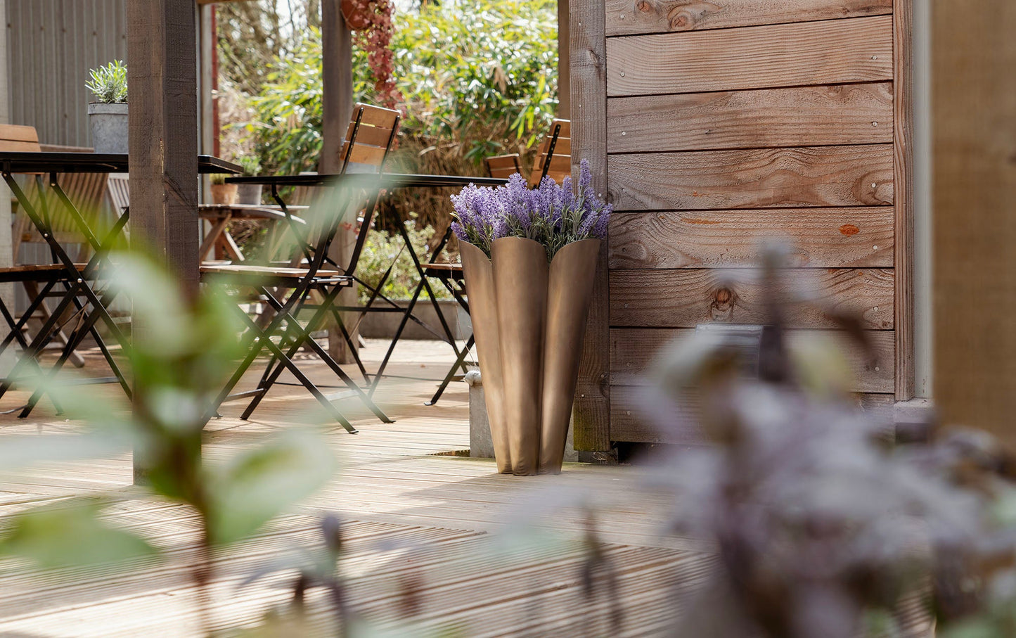 From The Anvil Stainless Steel Flora Plant Pot