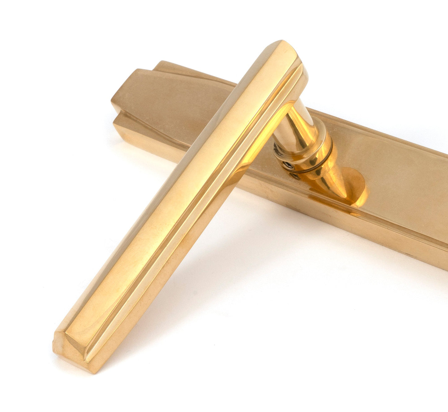 From The Anvil Art Deco Slimline Lever Espag. Lock Set