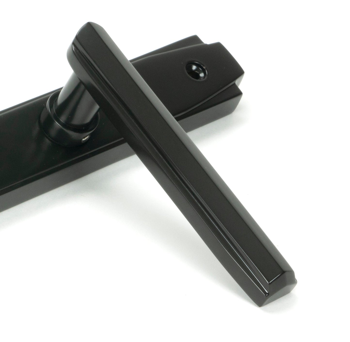 From The Anvil Art Deco Slimline Lever Espag. Lock Set